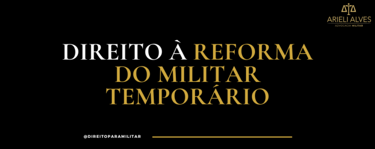 Direito à reforma do militar temporário
